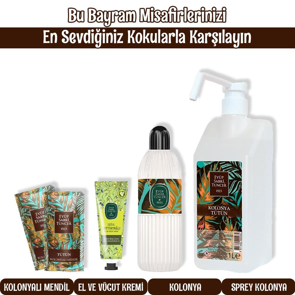 Eyüp Sabri Tuncer Bayram Özel Tütün Karma Set