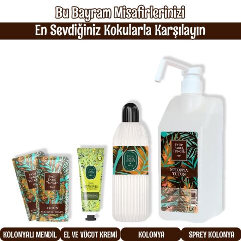 Eyüp Sabri Tuncer Bayram Özel Tütün Karma Set