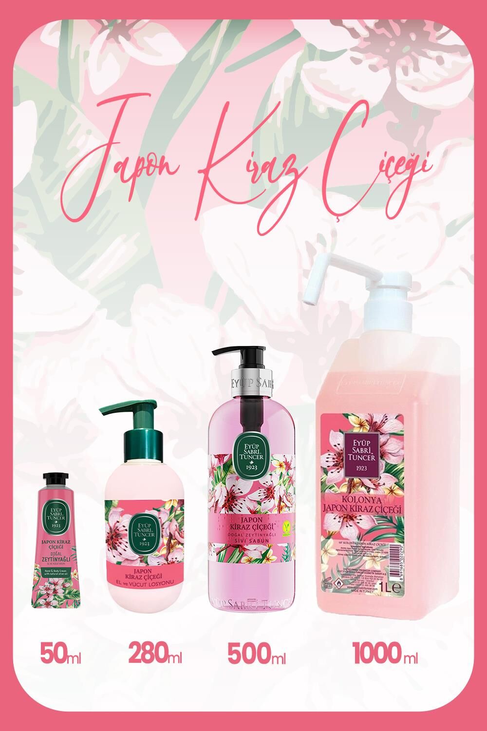 Eyüp Sabri Tuncer Japon Kiraz Çiçeği  Seti 3