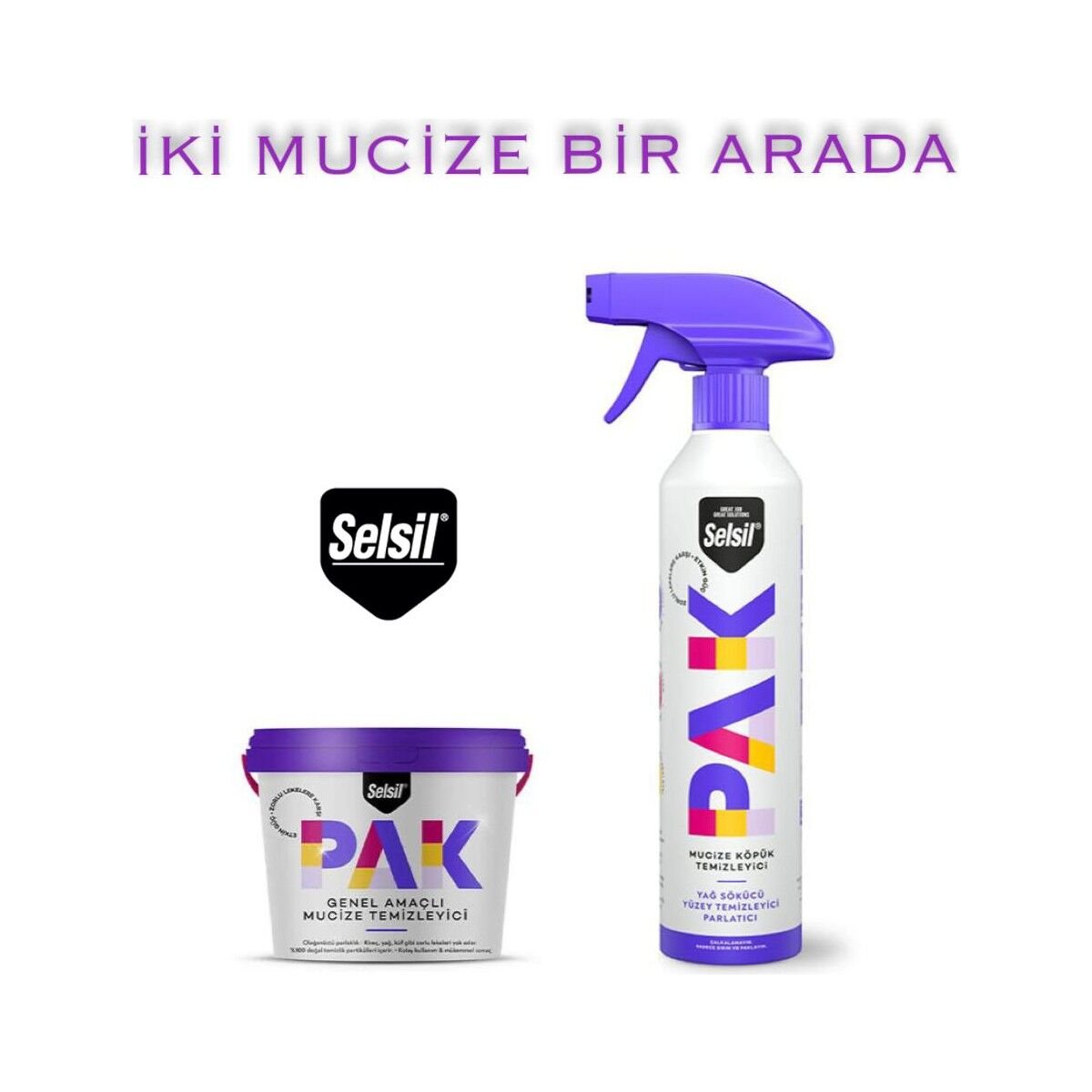 Selsil Pak Köpük 500ML + Krem 500GR