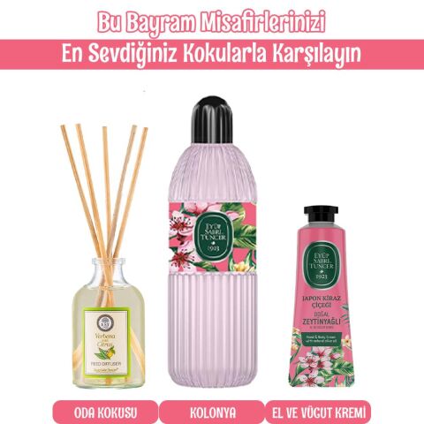 Eyüp Sabri Tuncer Bayram Özel Japon Kiraz Çiçeği Set