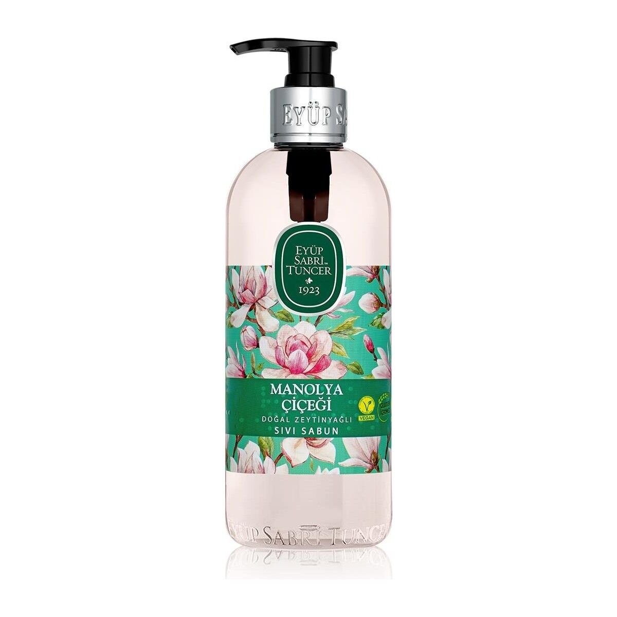 Eyüp Sabri Tuncer Manolya Çiçeği Doğal Zeytinyağlı Sıvı Sabun 500 Ml