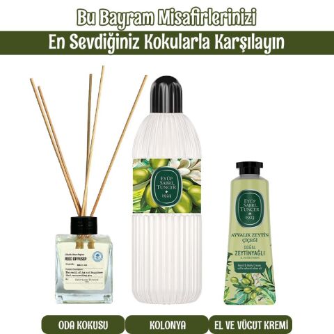Eyüp Sabri Tuncer Bayram Özel Ayvalık Zeytin Çiçeği Set