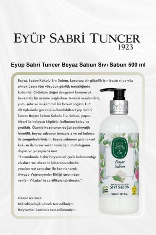 Eyüp Sabri Tuncer Beyaz Sabun Sıvı Sabun 500 ml 5 Al 4 Öde ve Rosie Pamuk