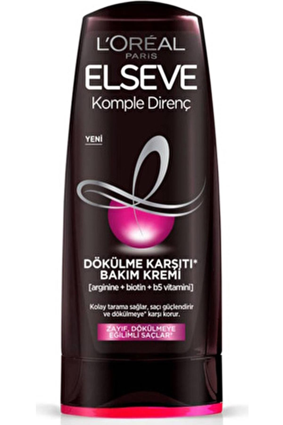 Elseve L'Oréal Paris Elseve Komple Direnç Dökülme Karşıtı Bakım Kremi 360 Ml