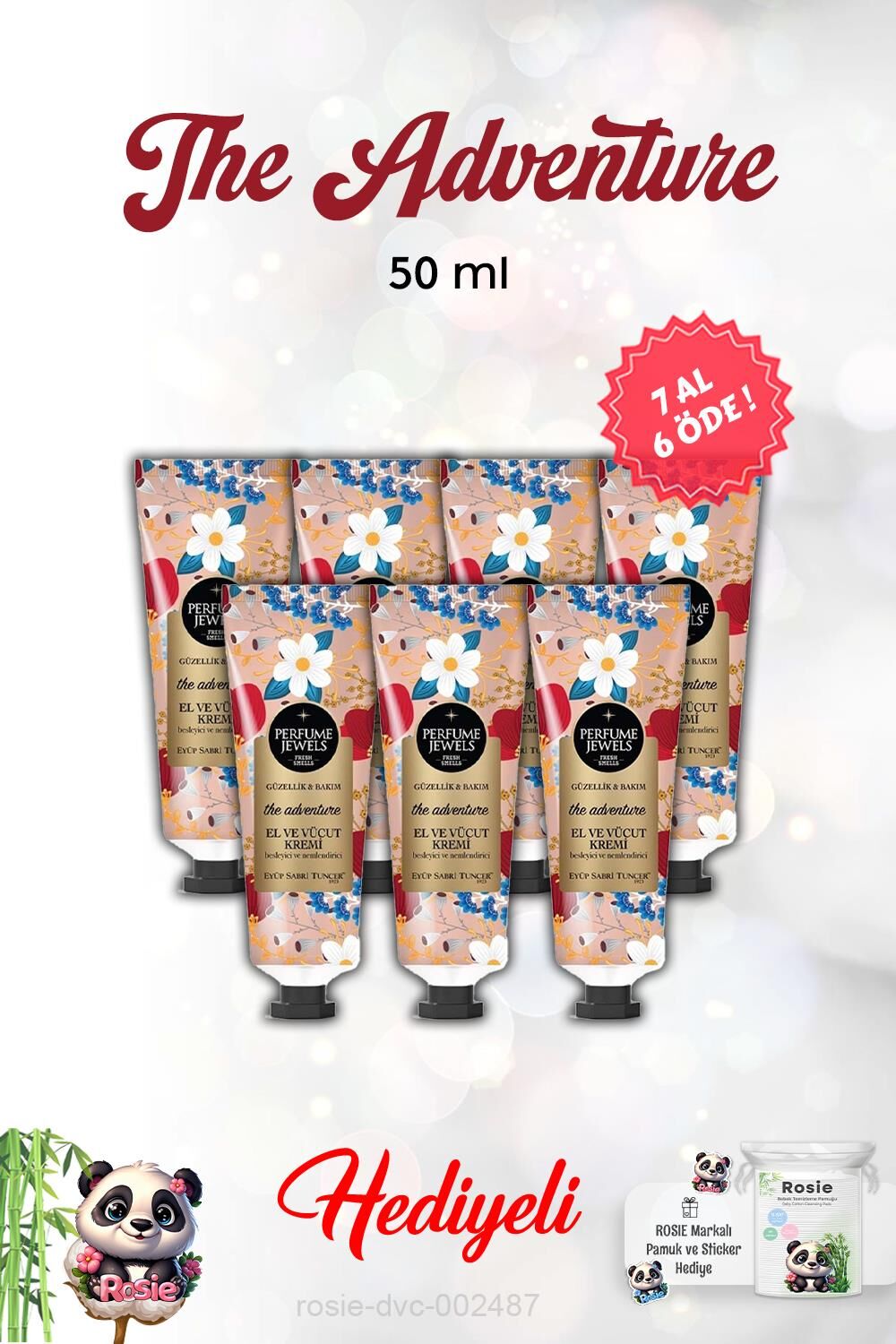 El Ve Vücut Kremi The Adventure 7 AL 6 ÖDE ve Rosie