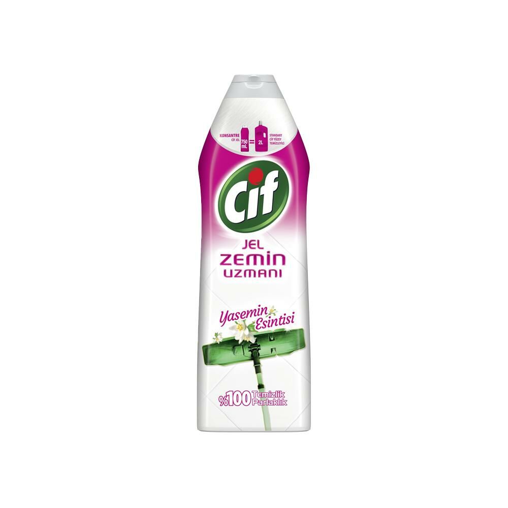 Cif Jel Zemin Uzmanı Yüzey Temizleyici Yasemin Esintisi 750 Ml