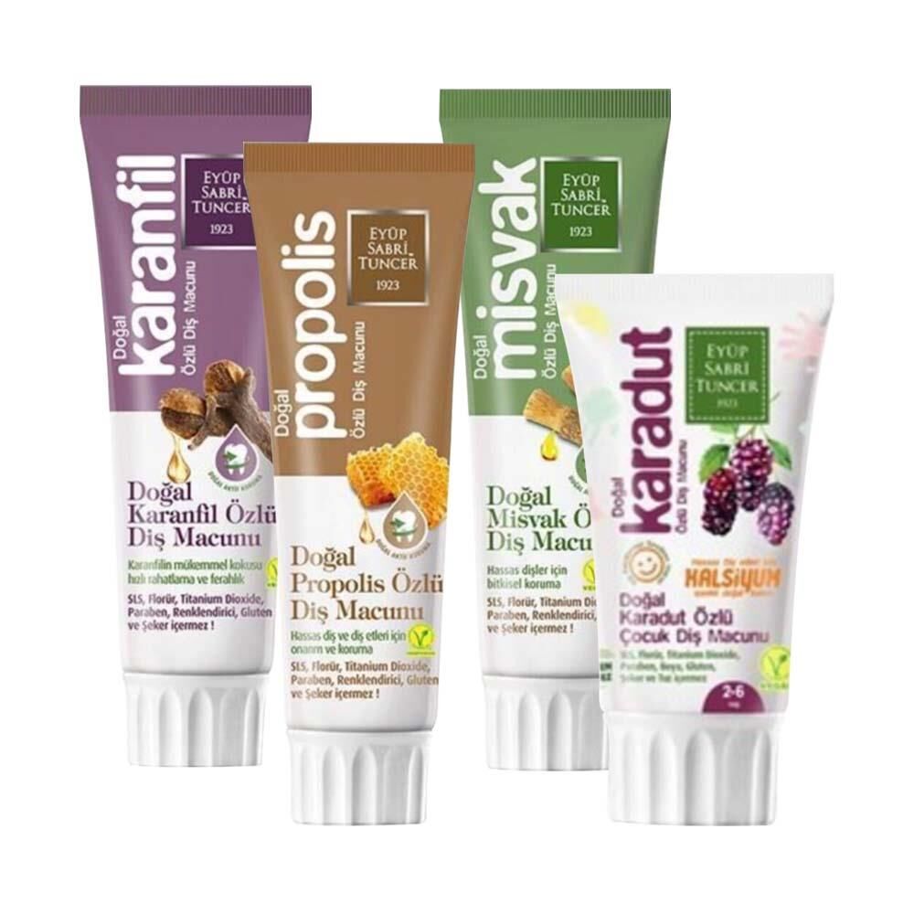 Eyüp Sabri Tuncer Diş Macunları Seti