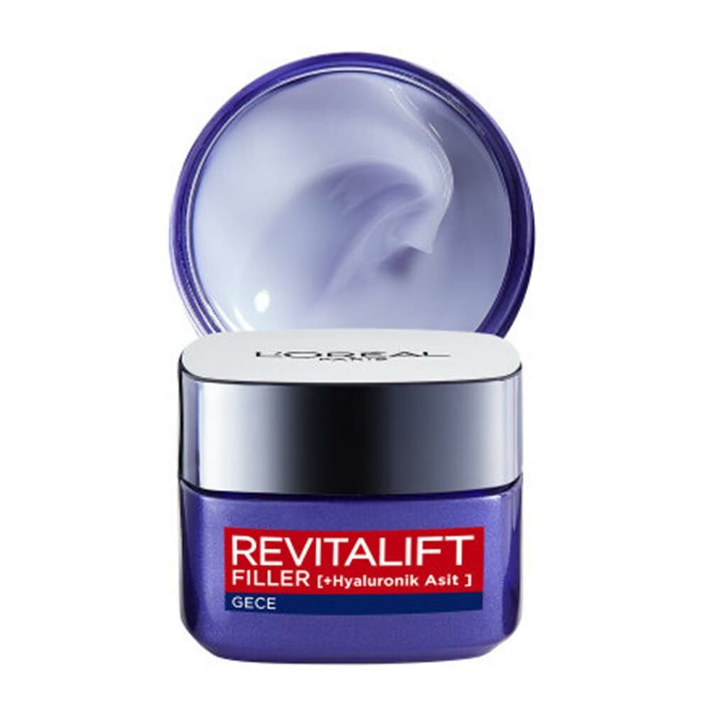 Loreal Paris Revitalift Filler Yaşlanma Karşıtı Krem Gece 50 ml