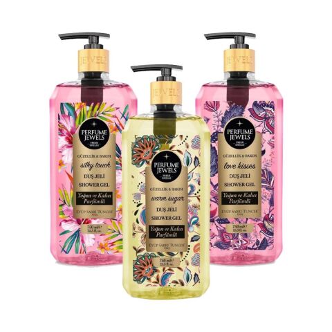 Eyüp Sabri Tuncer Warm Sugar, Silky Touch, Love Kisses Duş Jeli 750 ml