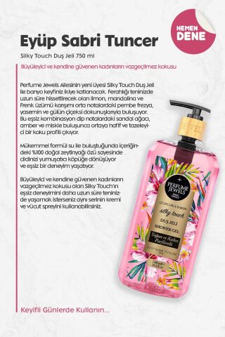 Eyüp Sabri Tuncer Silky Touch Duş Jeli 750 ml