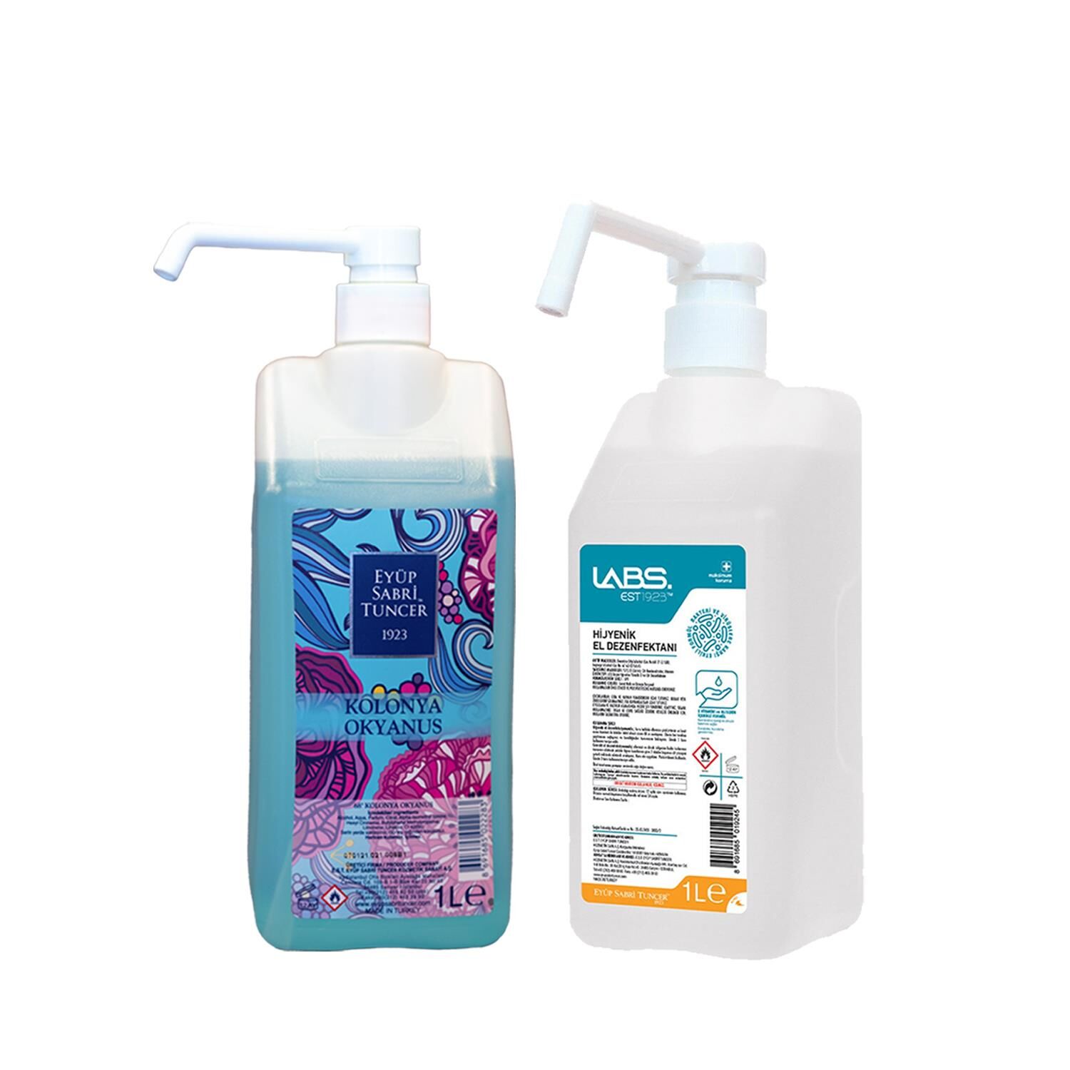 Eyüp Sabri Tuncer Dezenfektan ve Okyanus Kolonyası Sprey Başlık 1 lt