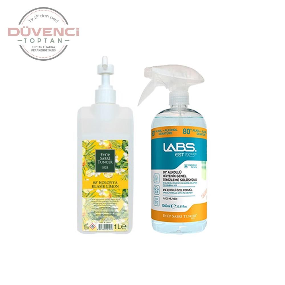 Eyüp Sabri Tuncer Klasik Limon Kolonyası ve Ortam Dezenfektanı 1 lt