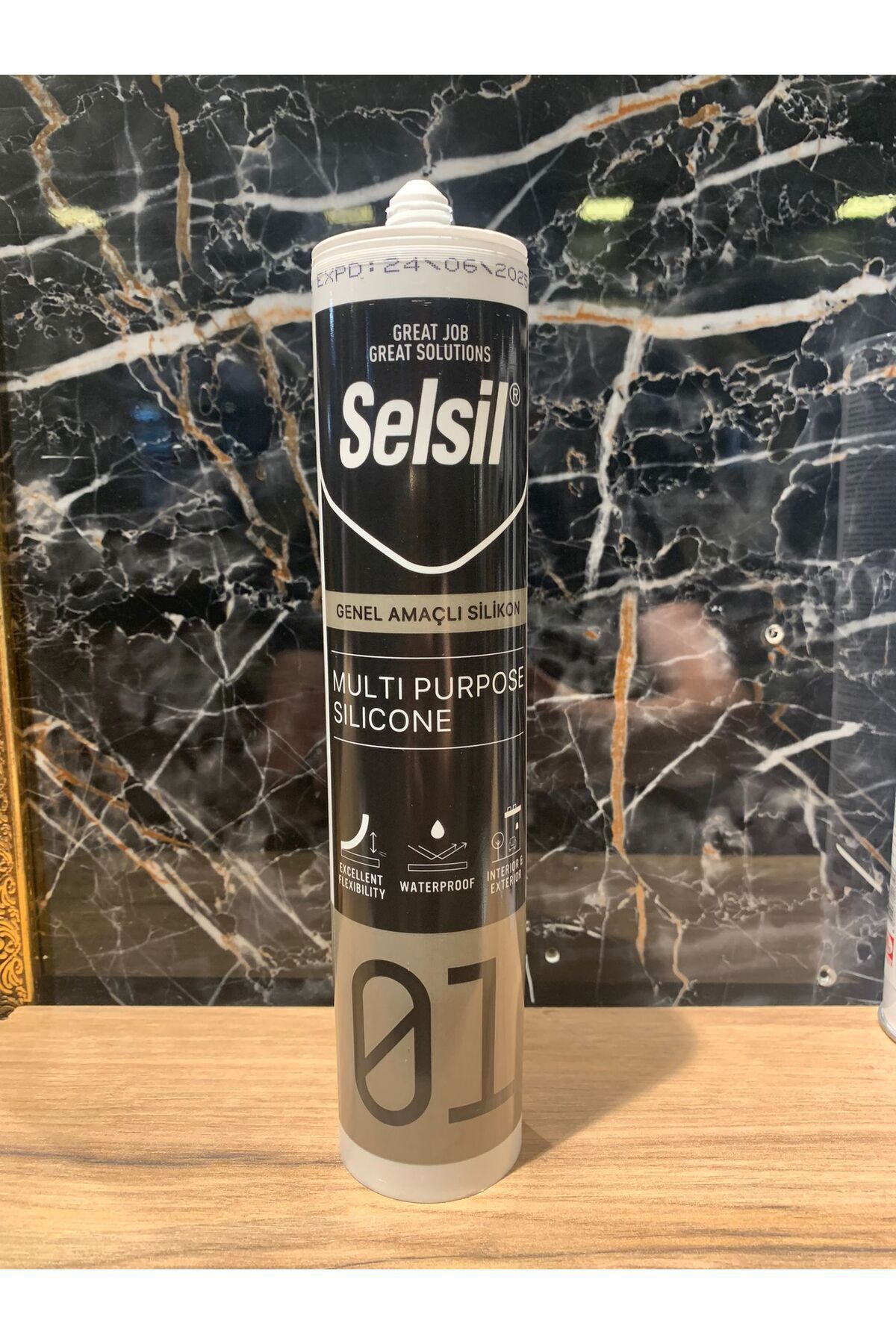 Selsil Genel Amaçlı Şeffaf Silikon