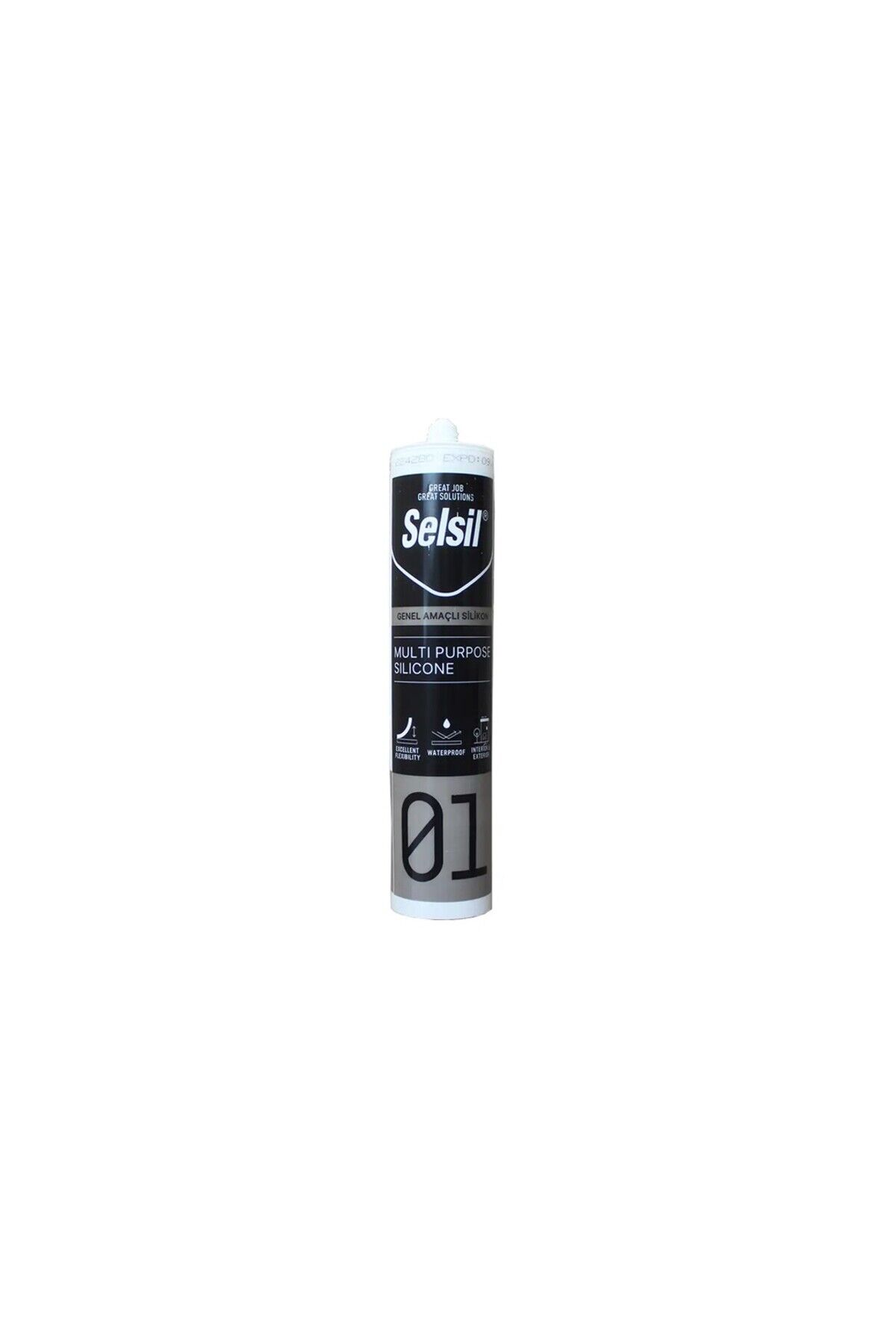 Selsil 01 Genel Amaçlı Silikon 280 gr Şeffaf