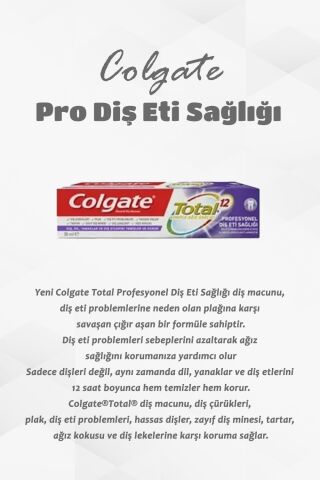 17 Al 15 Öde Total Pro Diş Eti Sağlığı Diş Macunu 50 ml