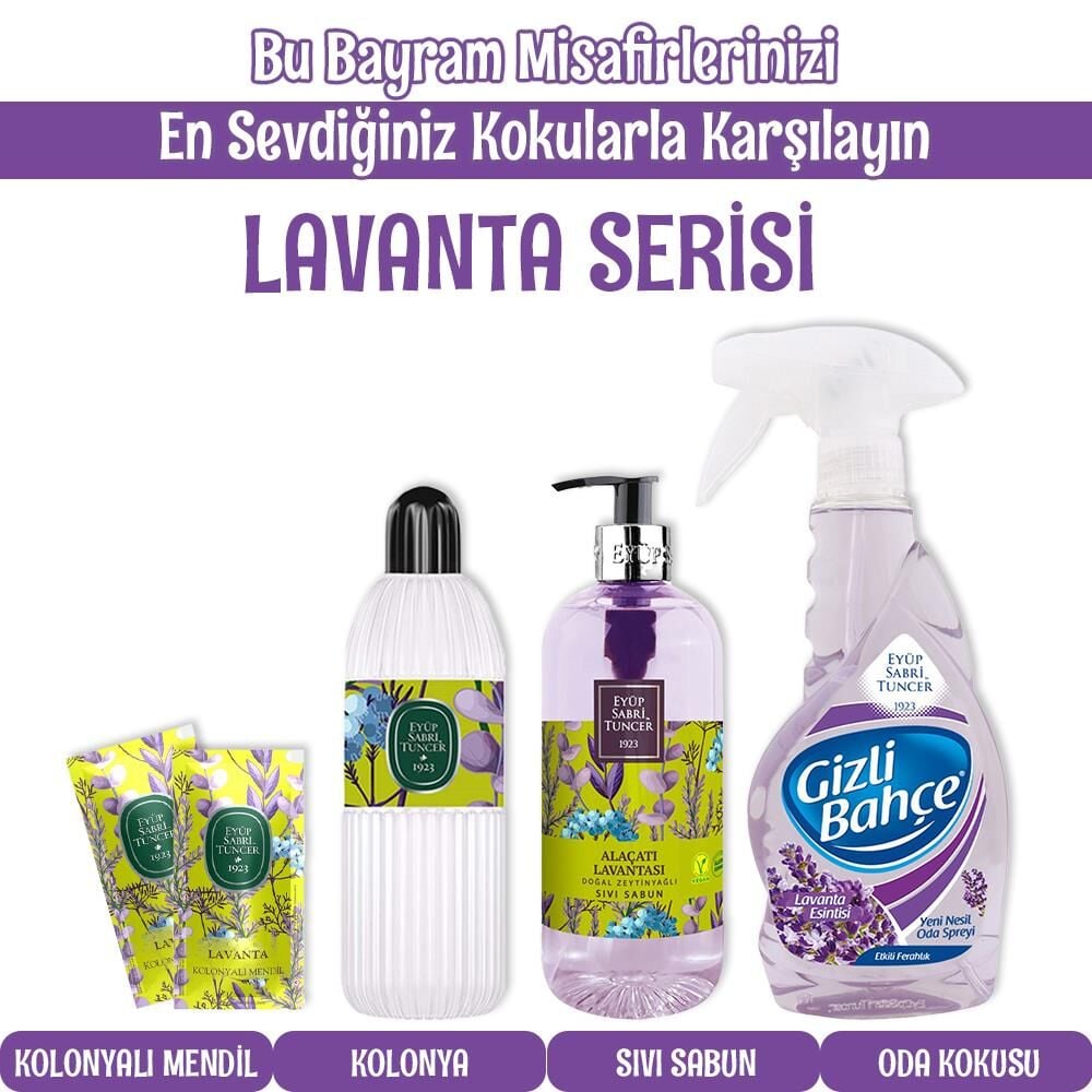 Eyüp Sabri Tuncer Bayram Özel Lavanta Serisi