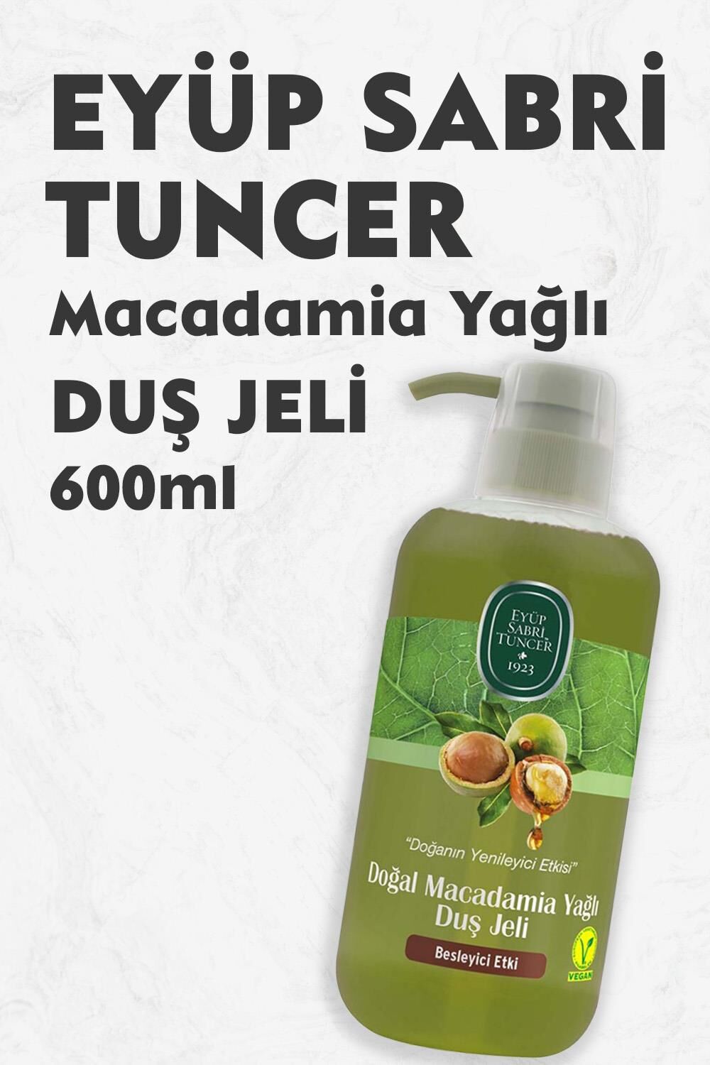Eyüp Sabri Tuncer Doğal Macadamia Yağlı Duş Jeli 600 ml