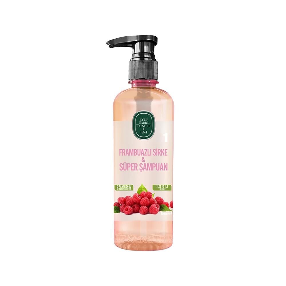 Eyüp Sabri Tuncer Frambuazlı Sirke & Süper Şampuan 500 ml