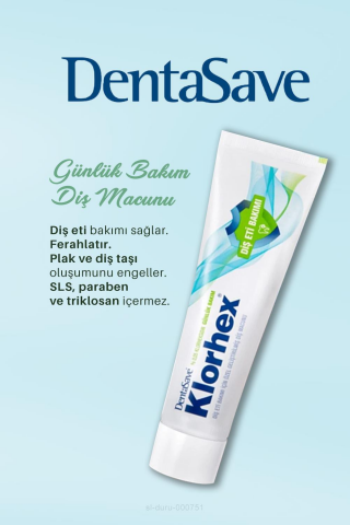 DentaSave Diş Macunu Seti 5'li ve Diş Macunu Sıkma Apartı