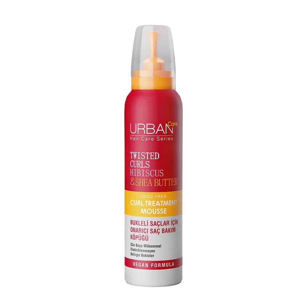 Urban Care Twisted Curls Hibiscus & Shea Butter Onarıcı Bakım Köpüğü 150 ml
