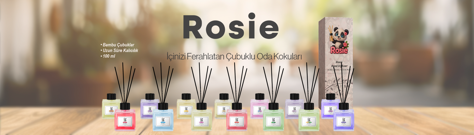 ROSIE Çubuklu Oda Kokuları
