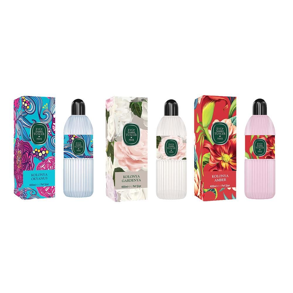 Eyüp Sabri Tuncer Kolonya Okyanus, Gardenya ve Amber Pet Şişe 400 ml