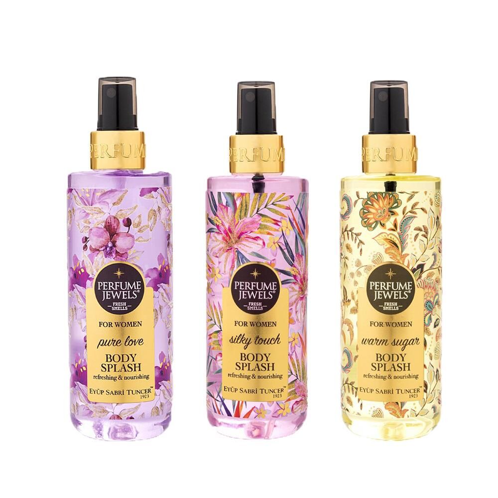 Eyüp Sabri Tuncer Vücut Spreyi Pure Love, Silky Touch ve Warm Sugar