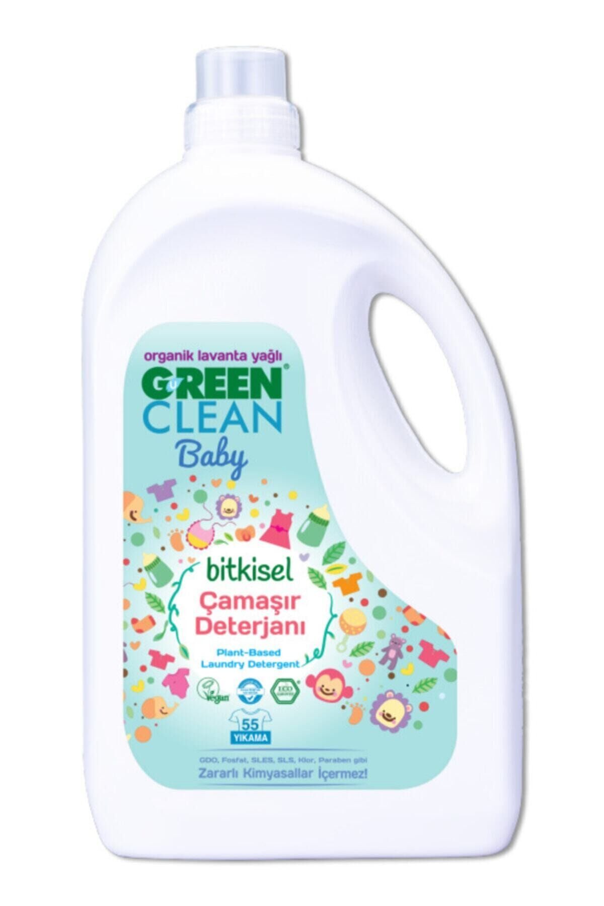 Green Clean Baby Bitkisel Çamaşır Deterjanı Lavanta Yağlı 2750 ml