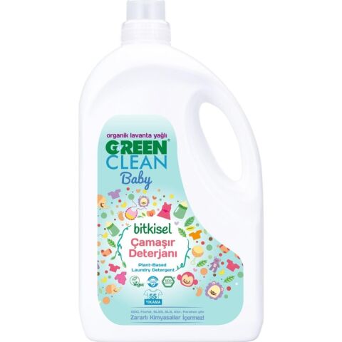 Green Clean Baby Bitkisel Çamaşır Deterjanı Lavanta Yağlı 2750 ml