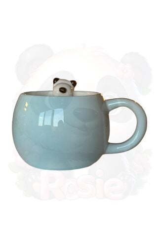 Panda Figürlü 3D Seramik Kupa 350 ml