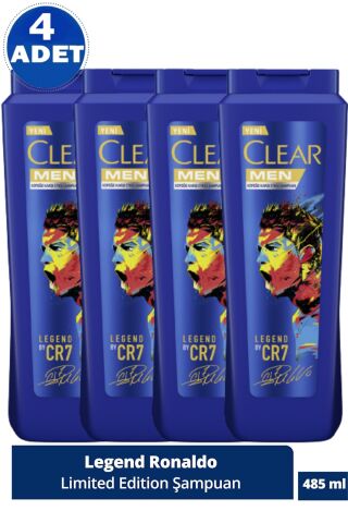 Clear Legend By Cristiano Ronaldo 485 ML x 4