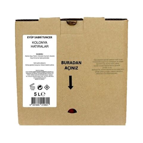 Eyüp Sabri Tuncer Hatıralar Kolonyası 5 lt