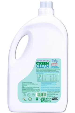 Green Clean Baby Bitkisel Çamaşır Deterjanı Lavanta Yağlı 2750 ml