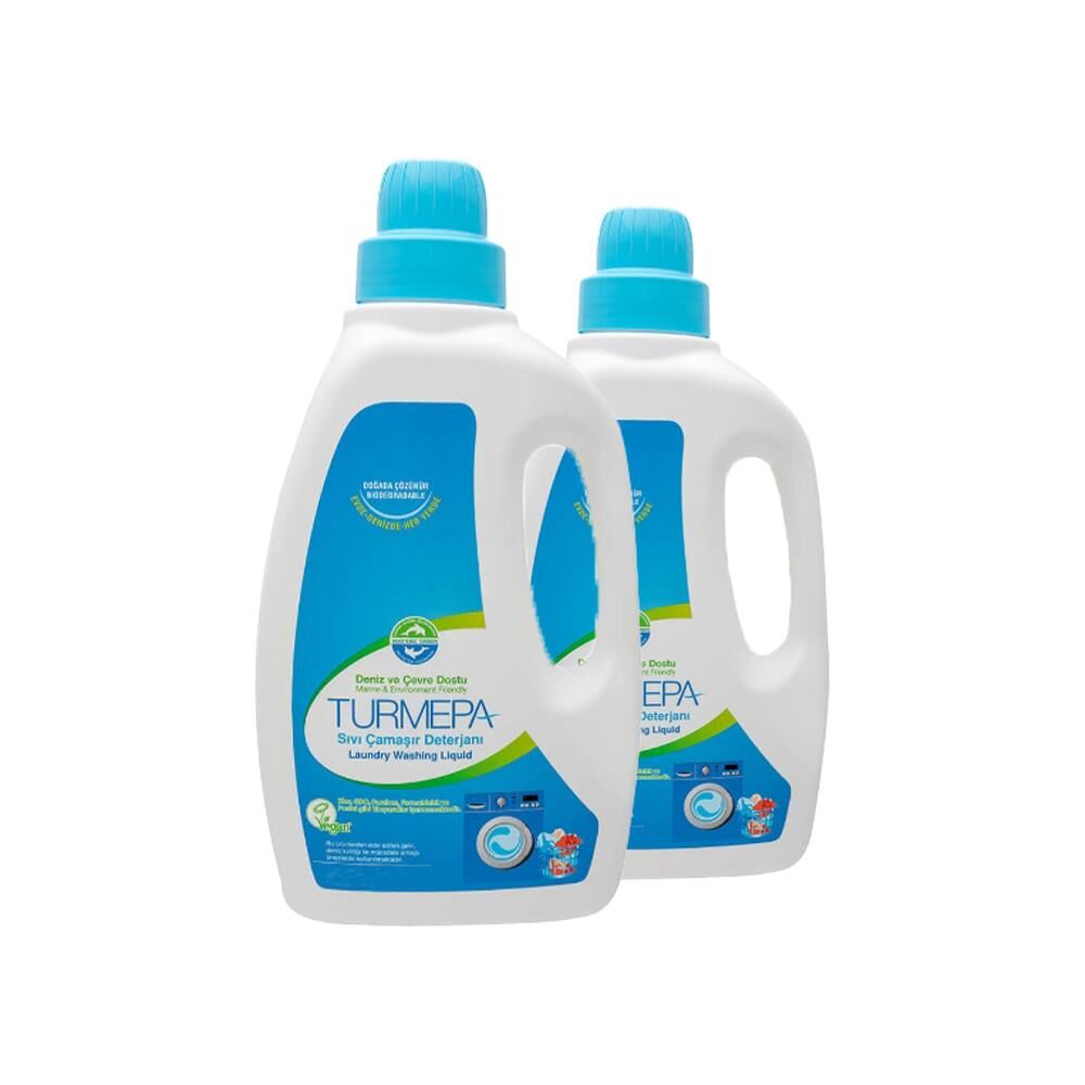 Turmepa 2 lt Sıvı Çamaşır Deterjanı X 2 Adet