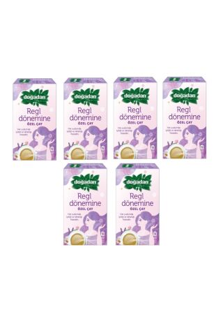 Doğadan Regl Dönemine Özel Bitki Çayı 25.2 G 18'li  x 6 Adet
