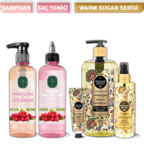 Eyüp Sabri Tuncer Frambuazlı Set ve Warm Sugar Serisi