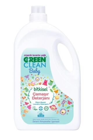 Green Clean Baby Bitkisel Çamaşır Deterjanı Lavanta Yağlı 2750 ml