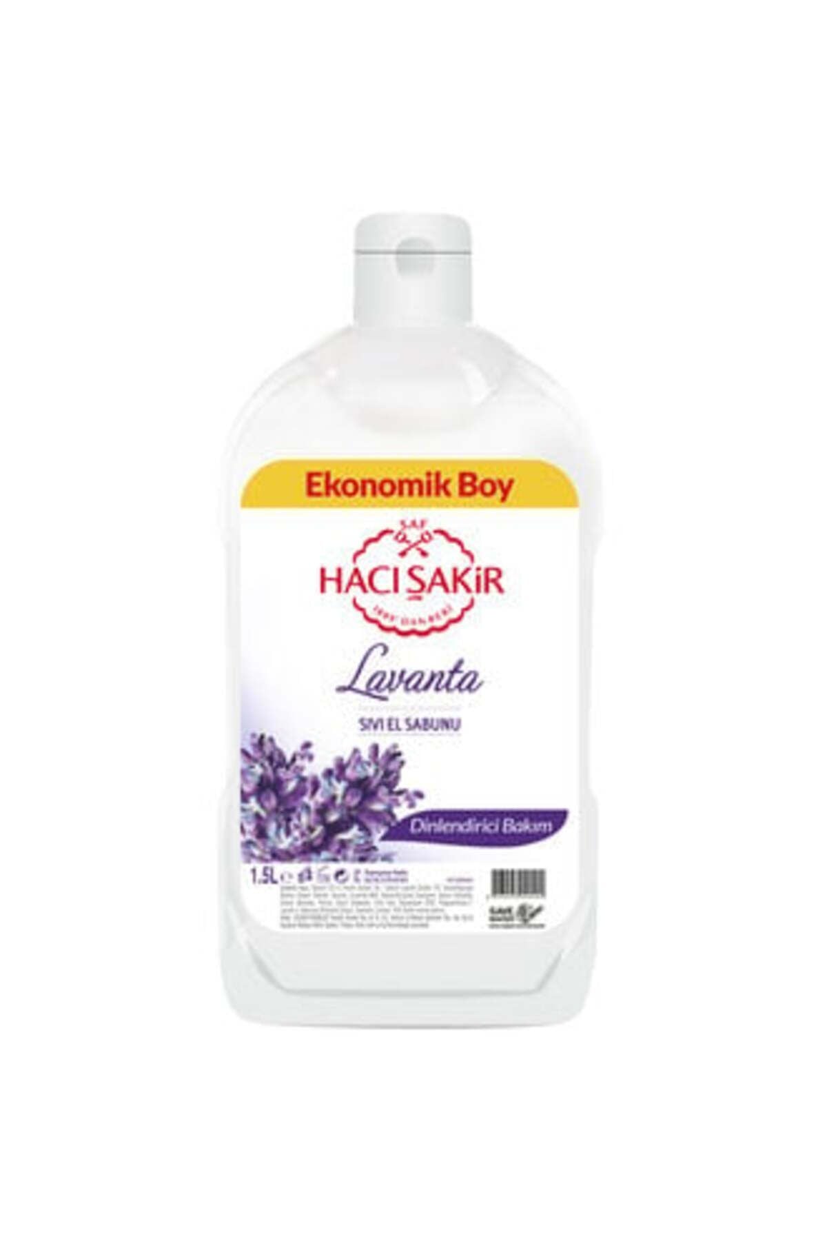 Hacı Şakir Lavanta Dinlendirici Bakım Sıvı El Sabunu 1500 Ml ( 1 ADET )
