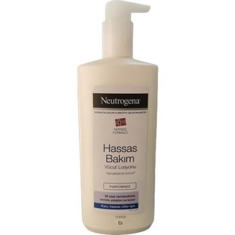 Neutrogena Hassas Bakım Vücut Losyonu Parfümsüz 400 Ml.