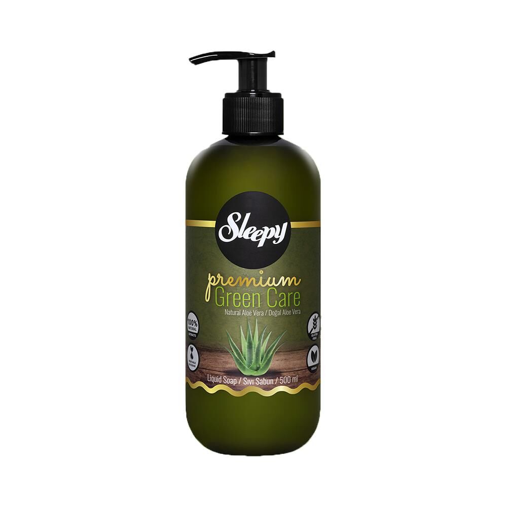 Sleepy Premium Green Care Sıvı Sabun Aloe Vera 500 ml