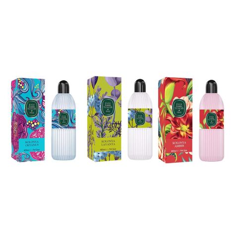 Eyüp Sabri Tuncer Kolonya Okyanus, Lavanta ve Amber Pet Şişe 400 ml