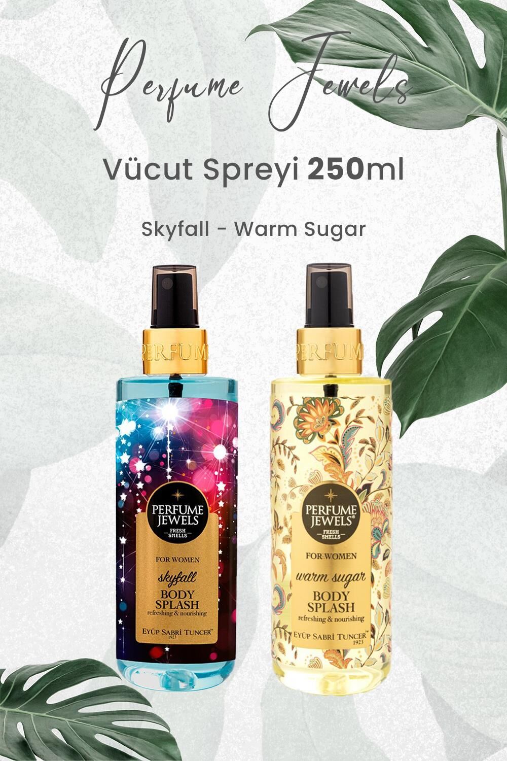 Eyüp Sabri Tuncer Vücut Spreyi Skyfall 250 ml ve Warm Sugar 250 ml
