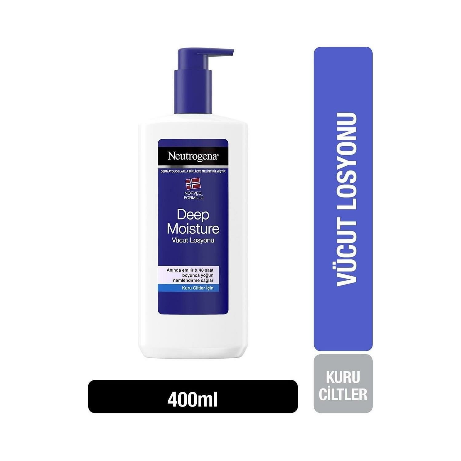 Neutrogena Yoğun Nemlendirici Vücut Losyonu Kuru Cilt 400 ml