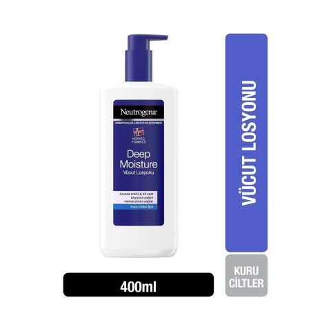 Neutrogena Yoğun Nemlendirici Vücut Losyonu Kuru Cilt 400 ml