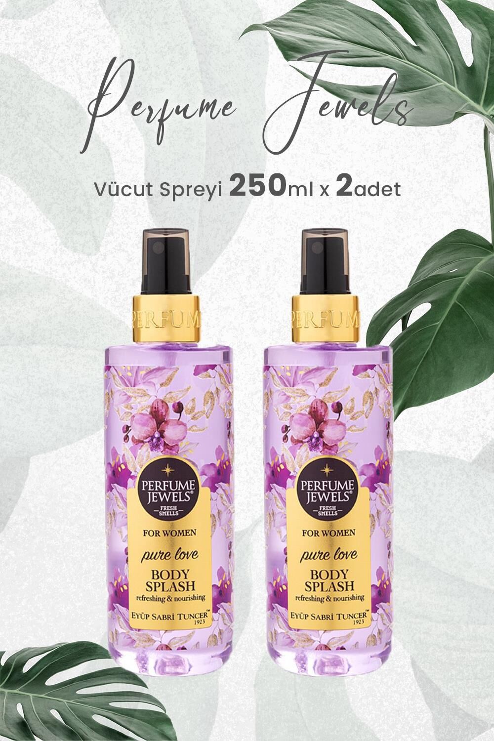 Eyüp Sabri Tuncer Pj Body Splash Pure Love 250 ml x 2 Adet