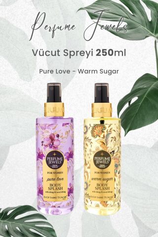 Eyüp Sabri Tuncer Pj Body Splash Pure Love 250 ml ve Warm Sugar 250 ml
