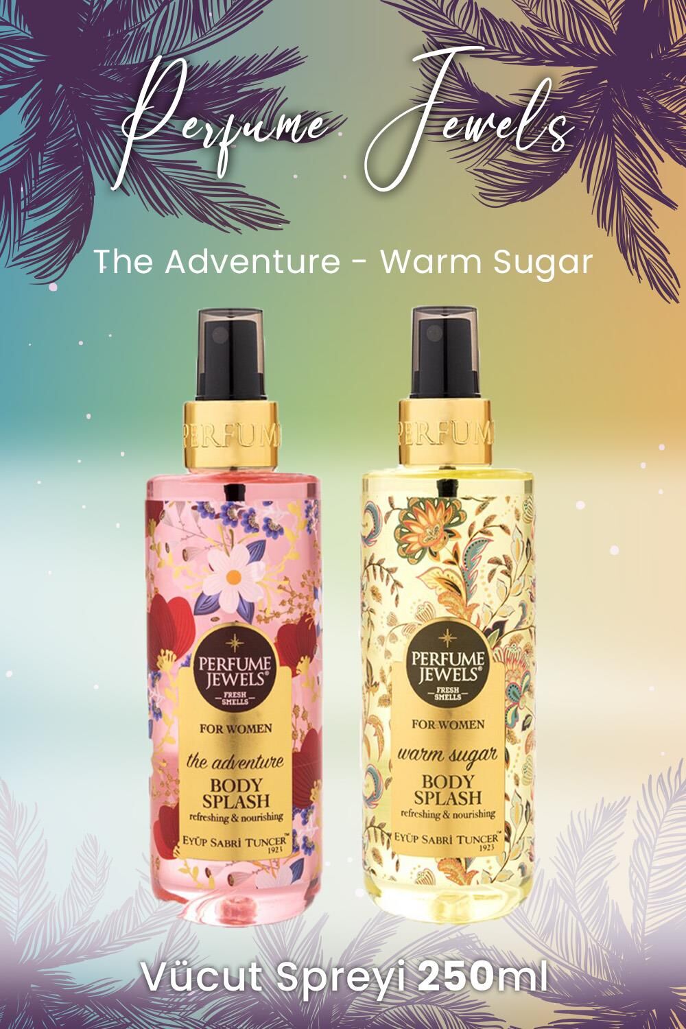 Eyüp Sabri Tuncer Body Splash The Adventure 250 ml ve Warm Sugar 250 ml