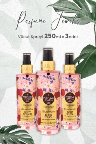 Eyüp Sabri Tuncer Body Splash The Adventure 250 ml x 3 Adet