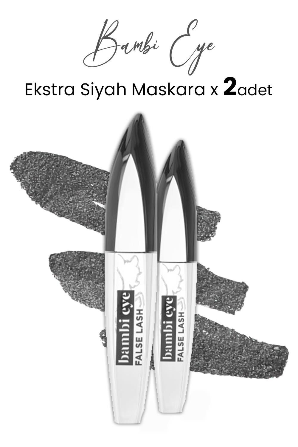 Loreal Paris Bambi Eye Extra Black Maskara Ekstra Siyah x 2 Adet